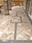 Block paving